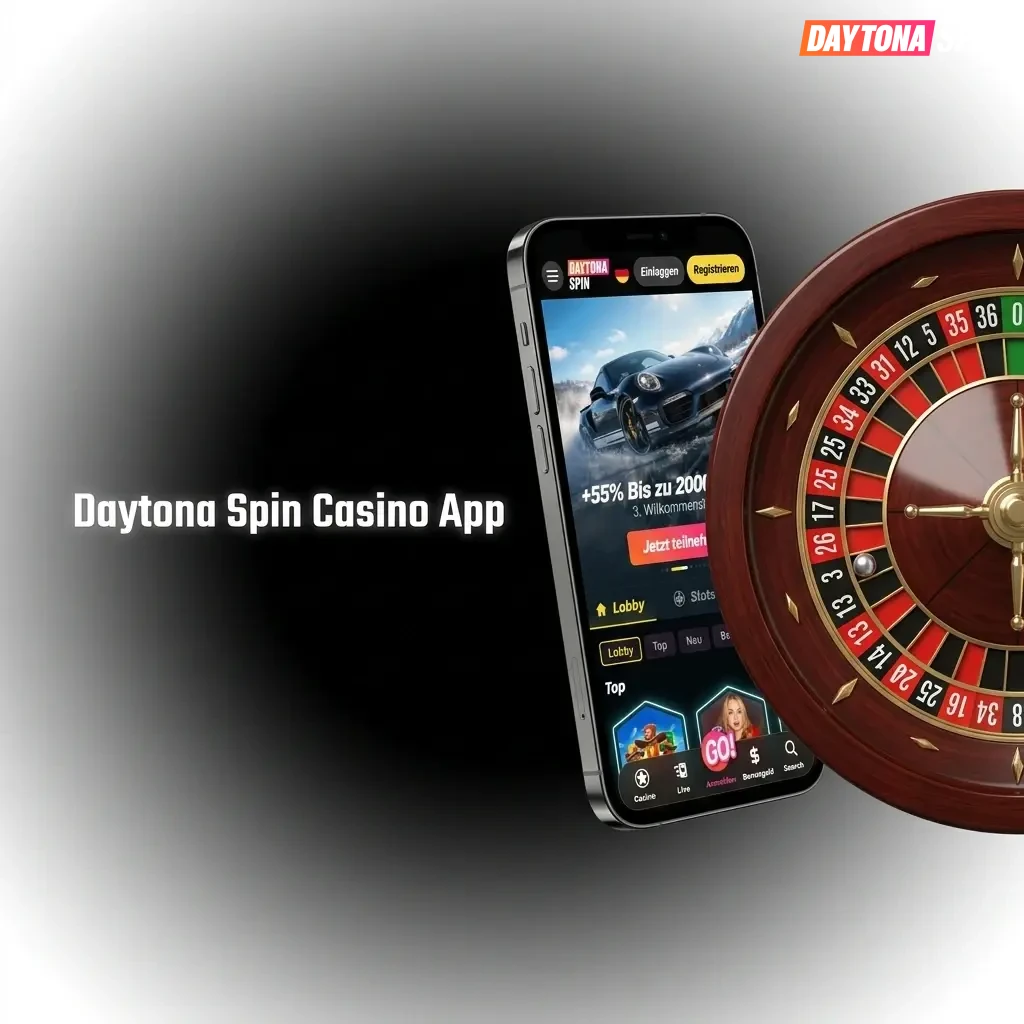 Daytona Spin Casino App mit 3000+ Spielen: Slots, Live Casino, Tischspiele und Jackpots für deutsche Nutzer
