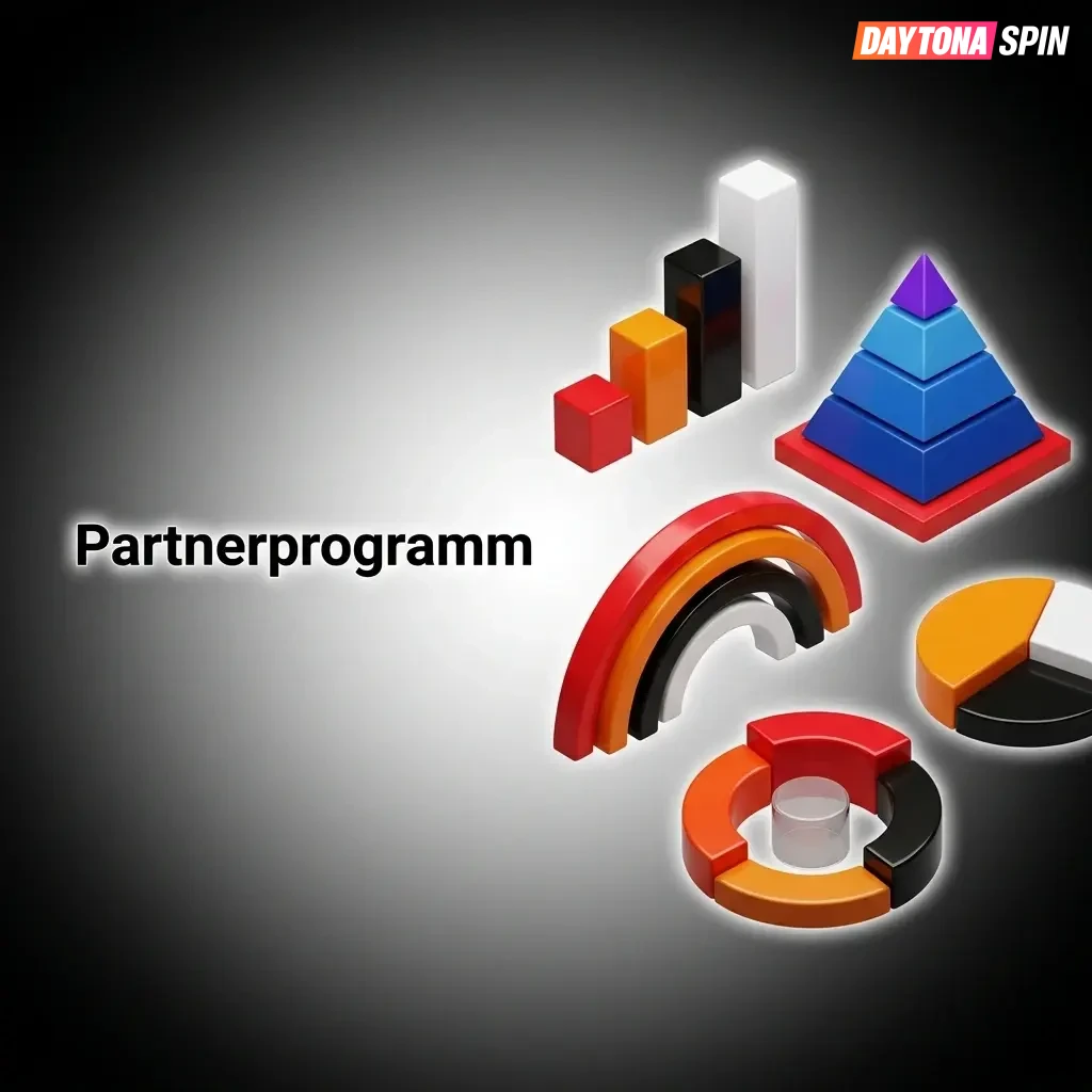 Daytona Spin Partnerprogramm: Provisionen von 25–45% Nettoumsatz durch Vermittlung neuer Spieler verdienen