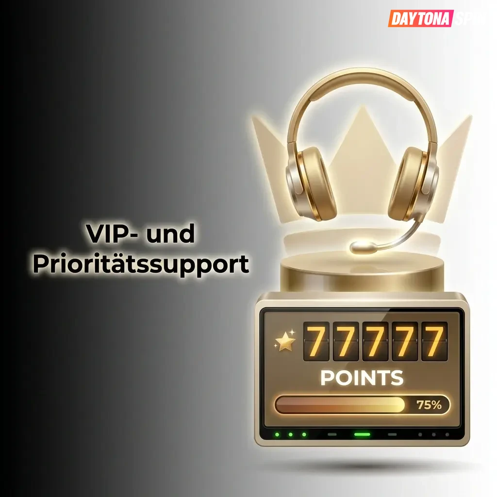 VIP- und Prioritätssupport bei Daytona Spin: Dedizierter Service für VIP-Mitglieder mit persönlichem Ansprechpartner