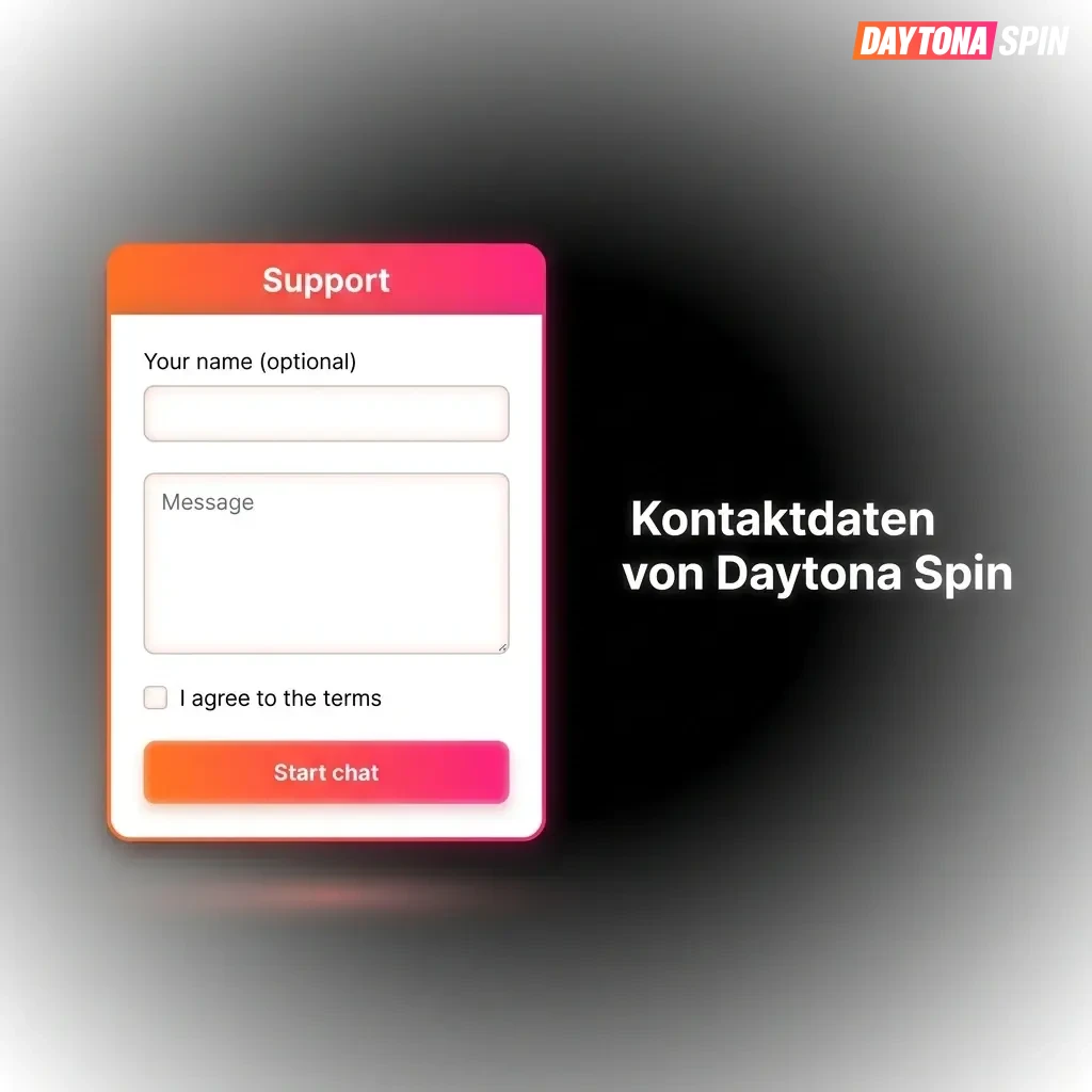 Daytona Spin Kundendienst – Live-Chat, E-Mail und FAQ rund um die Uhr für deutsche Nutzer verfügbar