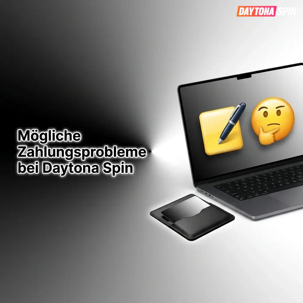 Zahlungsprobleme bei Daytona Spin: Einzahlung, Auszahlung, Bonus und Kontosperrung lösen