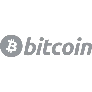 Bitcoin logo.