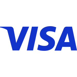 Visa logo.